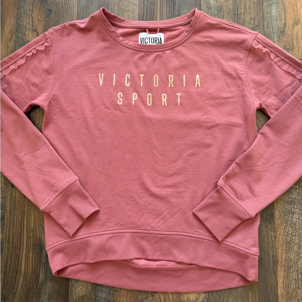 Victoria’s Secret Sport Ruffle Sleeve Crewneck